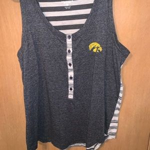 Iowa Hawkeye tank top
